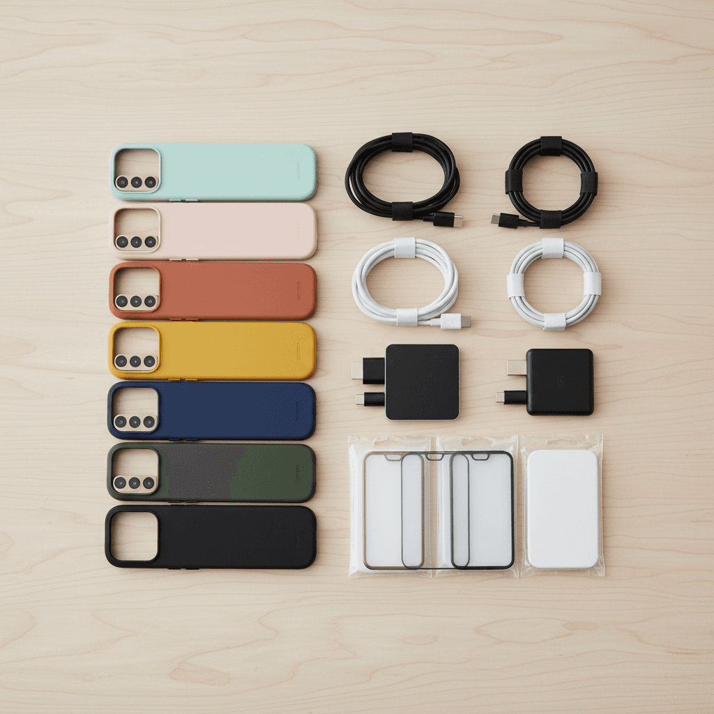 Mobile phone accessories collection