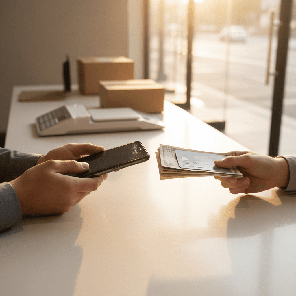 Trade-in smartphone evaluation